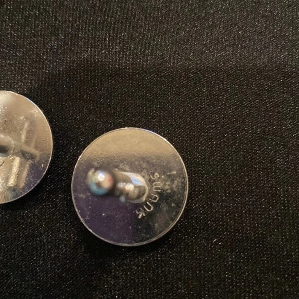J26 Swank Silver Cuff links for Men Vintage